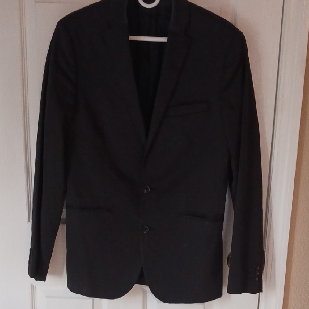 Calvin Klein Unisex Extreme Slim Fit Black Blazer/Jacket